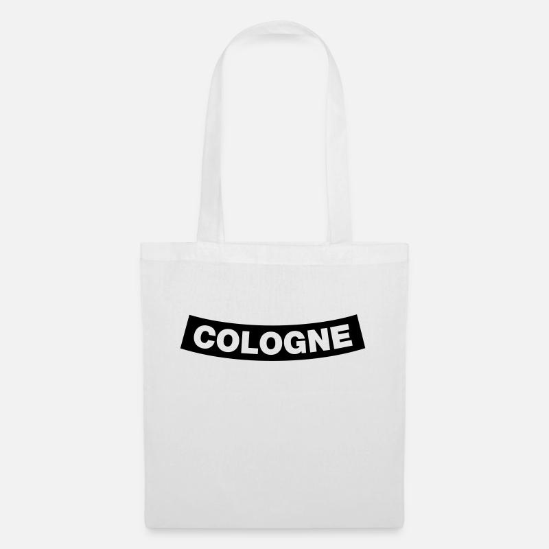 Cologne Chapter Element (JGA MC-Rocker-Design) - Stoffbeutel - Weiß