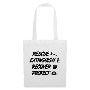 Rescue Extinguish Recovery Protect - Tote Bag - white - Front