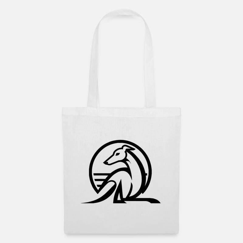 Galgo-Logo  - Stoffbeutel - Weiß