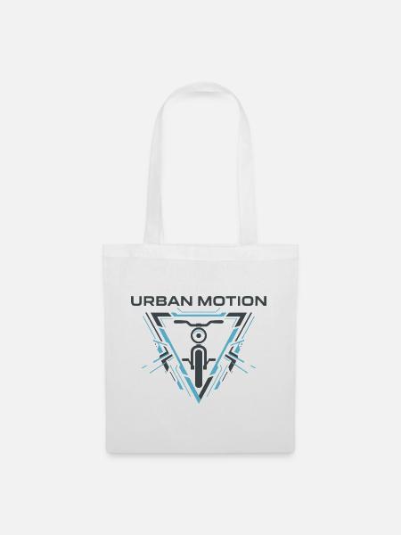 Urban Motion - Stoffbeutel - Weiß