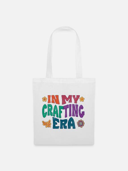 In my crafting era - Stoffbeutel - Weiß