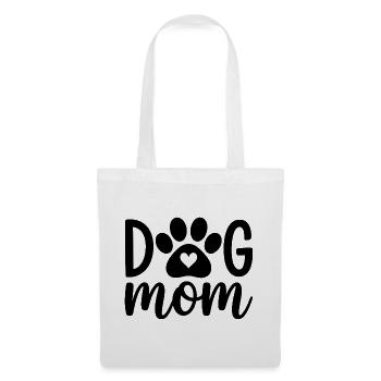 Dog Mom - Tote Bag - white - Front