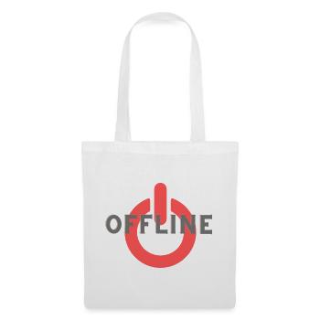 Offline - Stoffbeutel - Weiß - Vorne