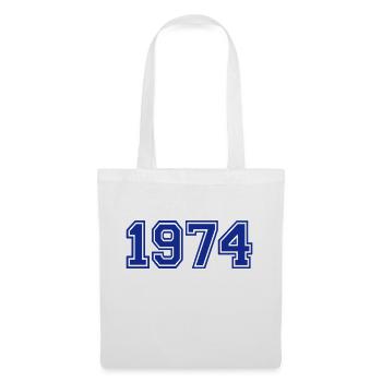 1974 - Stoffbeutel - Weiß - Vorne