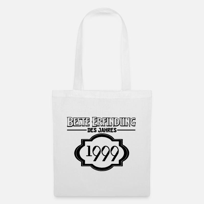 Beste Erfindung des Jahres 1999 Geschenk - Stoffbeutel - Weiß