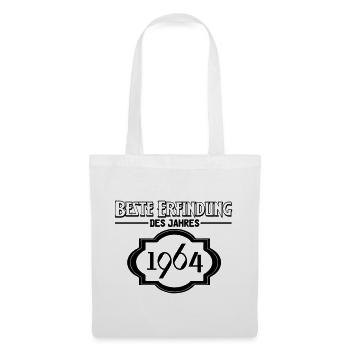 Beste Erfindung des Jahres 1964 Geschenk - Stoffbeutel - Weiß - Vorne
