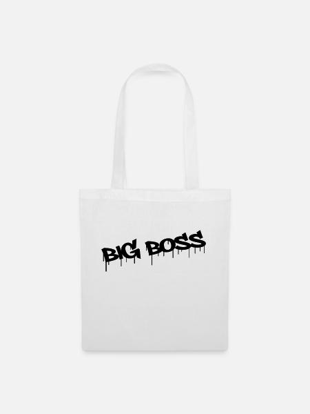 Big Boss - Stoffbeutel - Weiß