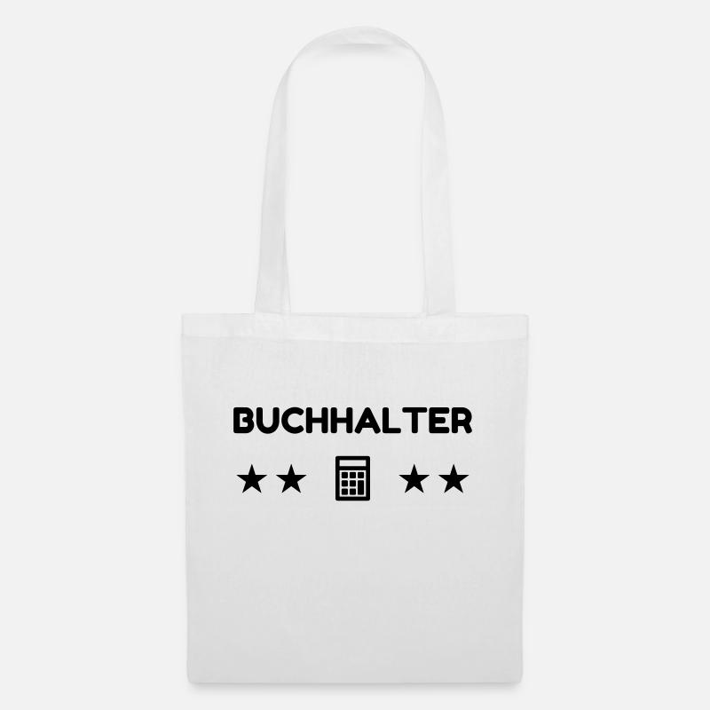 Accountant Accounting Buchhalter Comptable Compta - Tote Bag - white