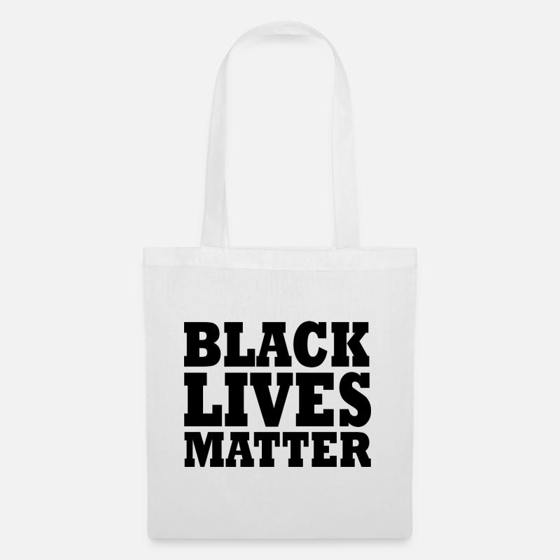 Black lives matter - Stoffbeutel - Weiß