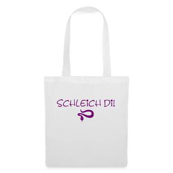 Schleich di - violett - Stoffbeutel - Weiß - Vorne
