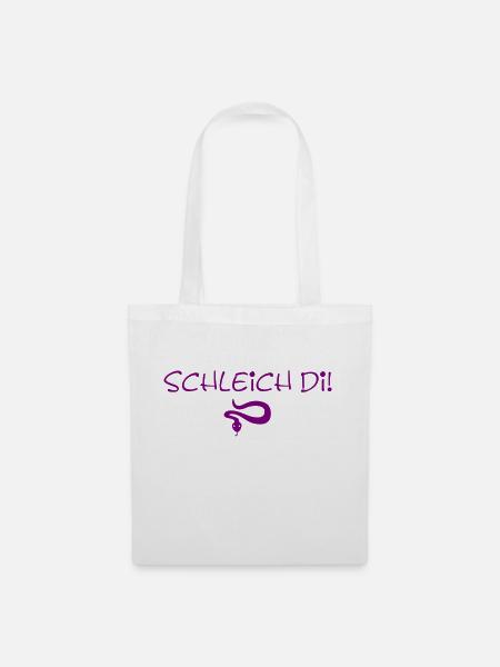 Schleich di - violett - Stoffbeutel - Weiß
