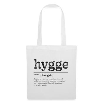 Hygge - Sac en tissu - blanc - Devant