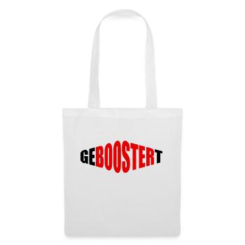 Geboostert - Stoffbeutel - Weiß - Vorne