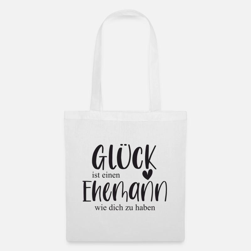 Ehemann Hochzeit Hochzeitstag Geschenk - Stoffbeutel - Weiß