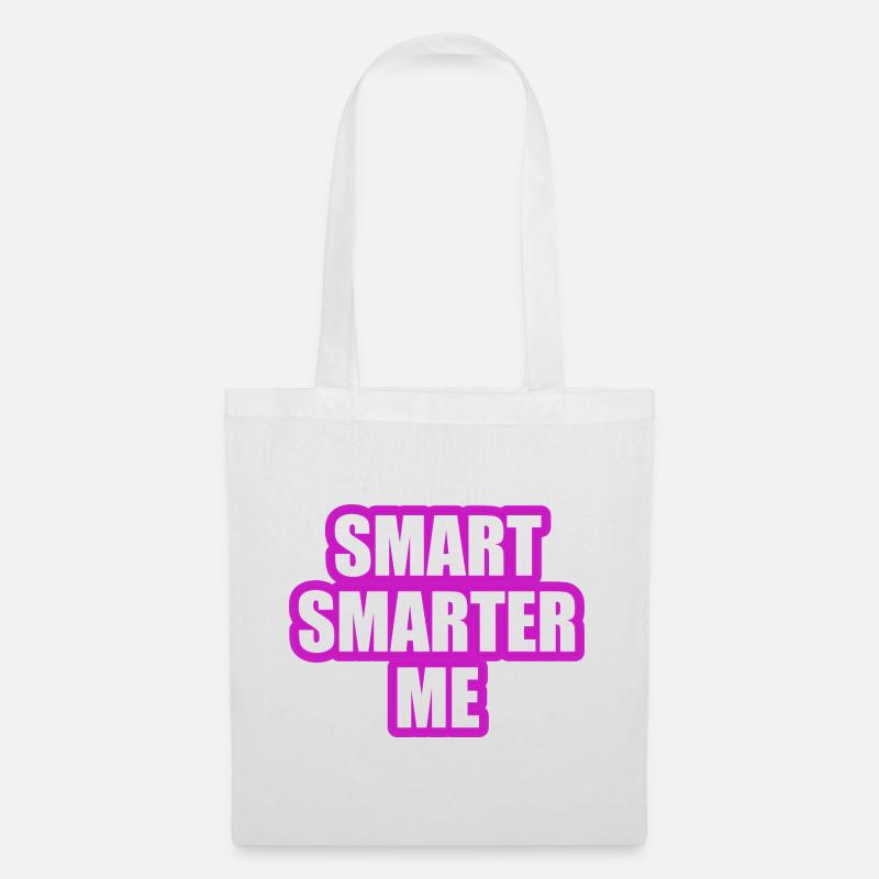 SmartSmarterMe - Stoffbeutel - Weiß