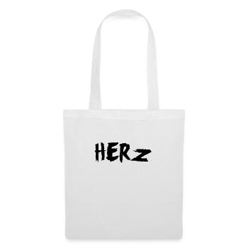 Cœur - Sac en tissu - blanc - Devant