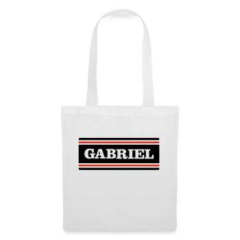 GABRIEL - Sac en tissu - blanc - Devant