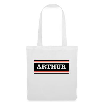 ARTHUR - Stoffbeutel - Weiß - Vorne