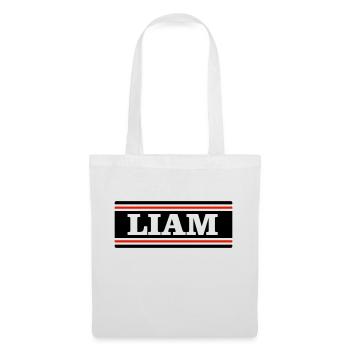 LIAM - Sac en tissu - blanc - Devant