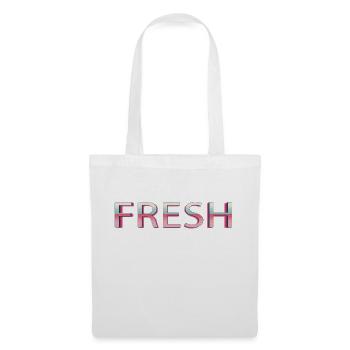 Fresh Modern Frisch Lifestyle Style Produkt - Stoffbeutel - Weiß - Vorne