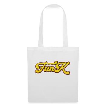Funk Musik Retro - Stoffbeutel - Weiß - Vorne