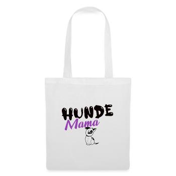 Hunde Mama - Stoffbeutel - Weiß - Vorne