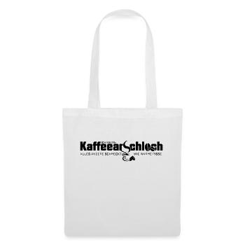 Kaffeearschloch - Denn alles andere schmeckt wie w - Stoffbeutel - Weiß - Vorne