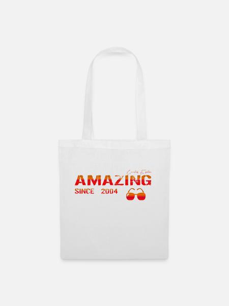 Amazing since 2004 - Stoffbeutel - Weiß