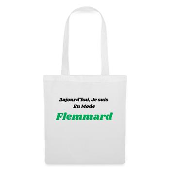 Heute bin ich im Faulenzer-Modus - Stoffbeutel - Weiß - Vorne