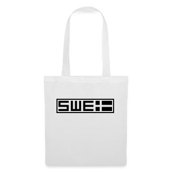 Tactique suédoise - Sac en tissu - blanc - Devant