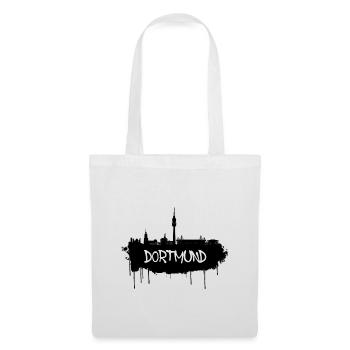 Dortmund Graffiti Skyline - Tote Bag - white - Front