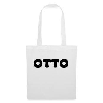 Name - Otto - Stoffbeutel - Weiß - Vorne