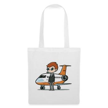 The Jet Setter - Tote Bag - white - Front