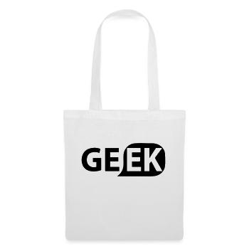 Geek - Tote Bag - white - Front