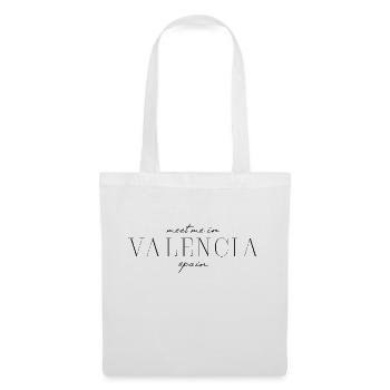 Valencia, Spain Style Design T-Shirt - Tote Bag - white - Front