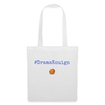 #DramaKouign Blue - Sac en tissu - blanc - Devant