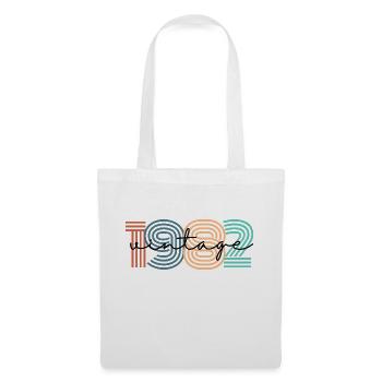 1982 vintage rétro - Sac en tissu - blanc - Devant