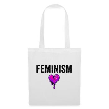 FÉMINISME - Sac en tissu - blanc - Devant