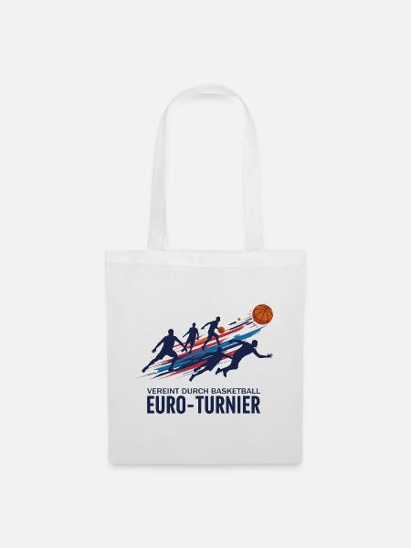 Basketball Turnier - Stoffbeutel - Weiß