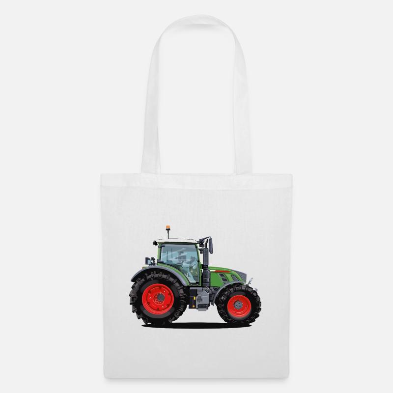Traktor, den jeder mag - Stoffbeutel - Weiß