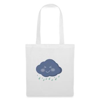 Joyful Cloud Gentle Rain - Tote Bag - white - Front