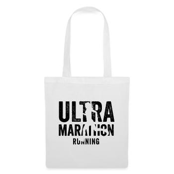 Ultramarathon - Sac en tissu - blanc - Devant