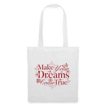 Make your floral dreams come true - Tote Bag - white - Front