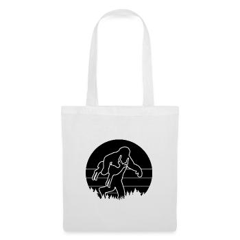 Humour de Bigfoot Antilope Sasquatch - Sac en tissu - blanc - Devant