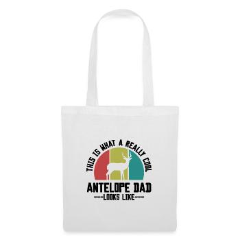 Antelope Dad Retro - Tote Bag - white - Front