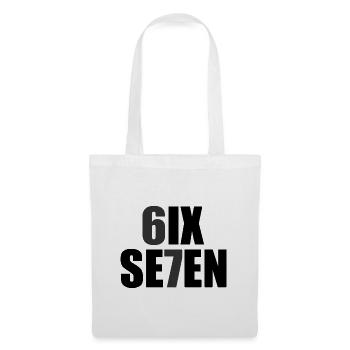 Six Seven - 67 - Meme - Basketball - 6-7 - Stoffbeutel - Weiß - Vorne