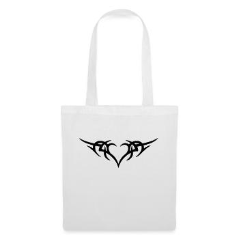 Tribal - Sac en tissu - blanc - Devant