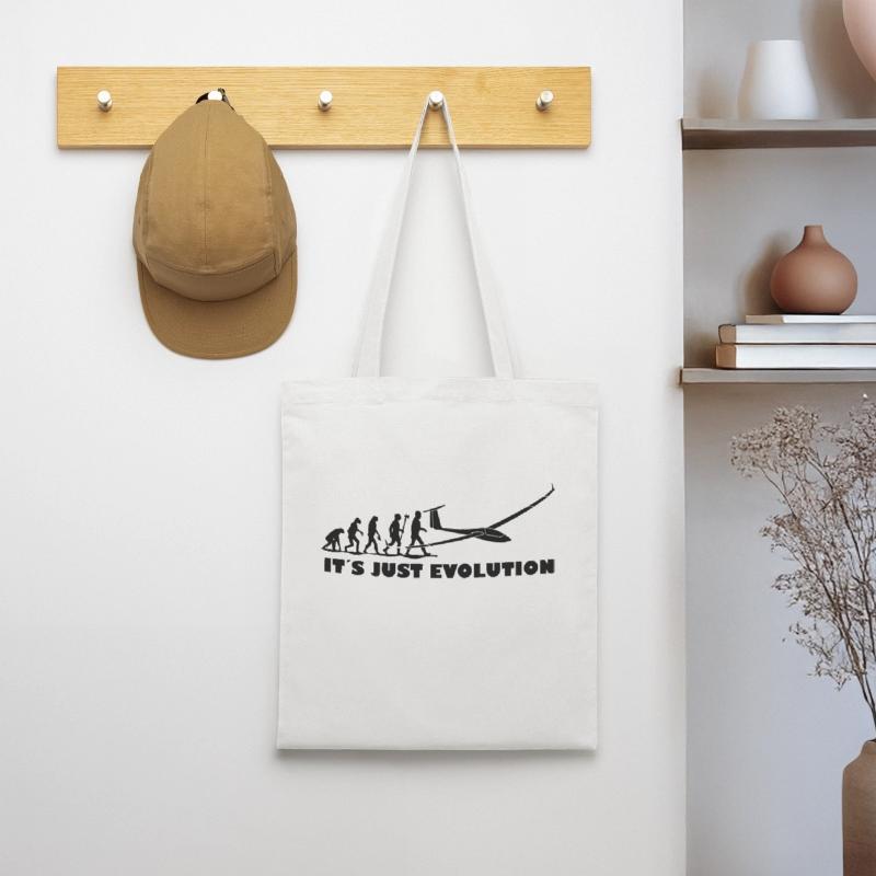 evolution gliding glider pilot Tote Bag