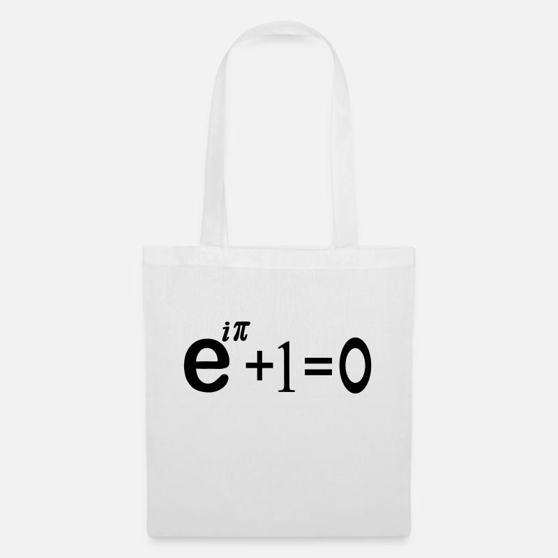 équation de pi ei - Sac en tissu - blanc