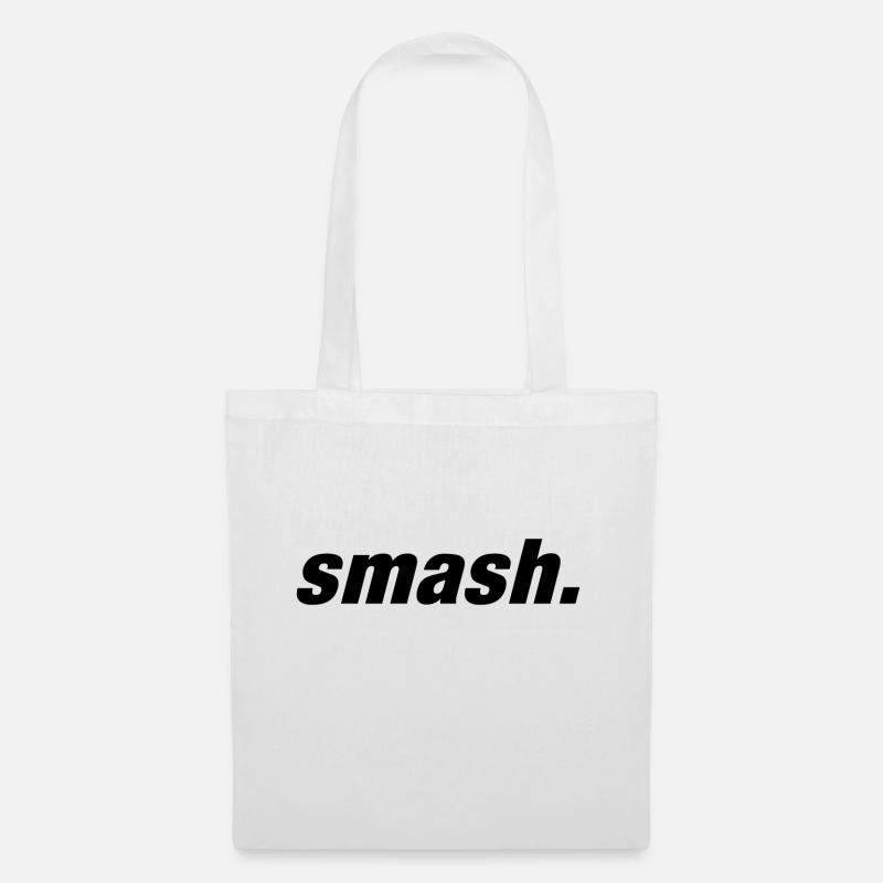 smash. - Tote Bag - white